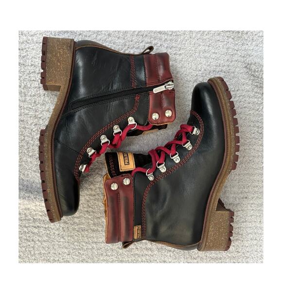 Pikolinos Women's Black Hiking Style Boots Size 6 #64770 - Picture 4 of 8